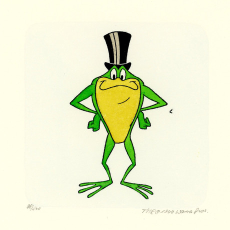 Michigan J. Frog // Hand Painted Sowa & Reiser Etching #D/500 (Unframed)