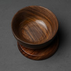 Natural Wood Shaving Bowl