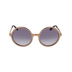 Women's Ava Sunglasses // Rose Gold + Gray Shaded