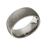 Brushed Scratch Surface Design Comfort Fit Ring (5)