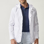 Chandler Overcoat // White (XL)