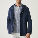 Chandler Overcoat // Navy Blue (S)
