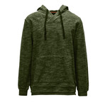 Churchill Hoodie // Heather Tactical Green (L)