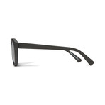 Unisex Ditty Polarized Sunglasses // Black + Gray