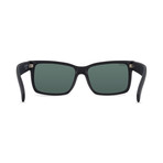 Unisex Elmore Polarized Sunglasses // Black + Gray