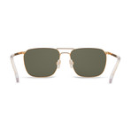 Unisex League Sunglasses // Gold + Gray