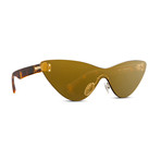 Women's Alt Ubiquity Sunglasses // Tort Brown + Bronze Gold Chrome
