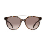 Unisex Hitsville Sunglasses // Tort Brown + Bronze Gradient