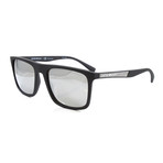 Men's EA4097 Polarized Sunglasses // Matte Black