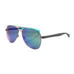 Men's 1077S Sunglasses // Blue + Black