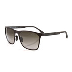 Men's 732S Sunglasses // Dark Brown + Carbon