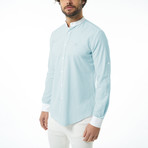 Auden Cavill // Alexzander Button-Up Shirt // Blue (2XL)