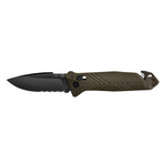 C.A.C. French Army Knife // PA6 Handle // Army Green (Straight Edge)