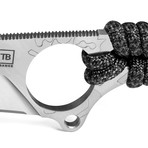 S-Neck French Army Tactical // Neck Knife // Paracord Handle