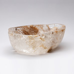 Clear quartz + Oxide Inclusions Bowl