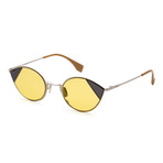 Women's FF-0342S-B1Z-HO Sunglasses // Silver + Gold