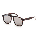 Men's M0014 Sunglasses // Brown + Silver