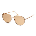 Women's 0379 Sunglasses // Beige + Gold