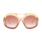 Men's Tropical Shine Sunglasses // Gold + Pink