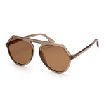 Women's 0375 Sunglasses // Brown + Gold