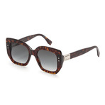 Unisex 0267 Sunglasses // Dark Havana + Dark Gray Gradient