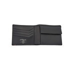 Defi Black Leather Wallet