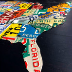 License Plate Map // United States