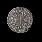 Knights Templar France. Philip IV Le Bel // Large Silver Coin
