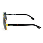Men's DL0125 Sunglasses // Blue Smoke