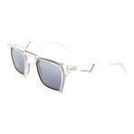 Men's DL0250 Polarized Sunglasses // Crystal + Smoke