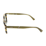 Men's DL0282 Sunglasses // Blonde Havana + Green