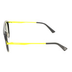 Men's DL0277 Sunglasses // Gray Green Mirror