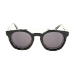 Unisex DL0251 Sunglasses // Shiny Black + Smoke