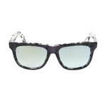 Diesel // Unisex DL0116 Sunglasses // Black Smoke Mirror