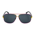 Men's DL0125 Sunglasses // Blue Smoke