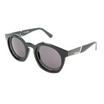 Unisex DL0251 Sunglasses // Shiny Black + Smoke