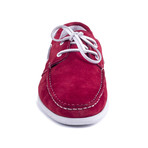 Nobita Nubuck Boat Shoe // Red (Euro: 41)