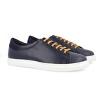 Betin Leather Sneakers // Blue (Euro: 45)
