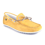 Socean Suede Boat Shoe // Yellow (Euro: 42)