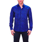 Fibonacci Confused Dress Shirt // Blue (XL)
