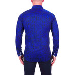 Fibonacci Confused Dress Shirt // Blue (L)