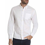 Stretch Oxford Ls Shirt // White (S)