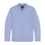 Stretch Oxford Ls Shirt B03 // Blue (L)