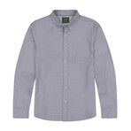 Stretch Oxford Ls Shirt // Gray (M)