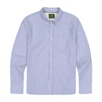 Stretch Oxford Ls Shirtb06 // Blue (XL)