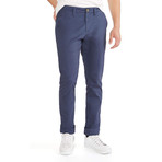 Bowie Straight Fit Stretch Chino Pant // Navy (30WX32L)
