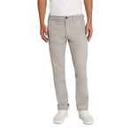 Bowie Straight Fit Stretch Chino Pant // Gray (38WX34L)