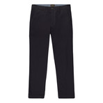 Bowie Straight Fit Stretch Chino Pant // Dark Navy (36WX34L)
