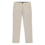 Bowie Straight Fit Stretch Chino Pant // Gray (34WX34L)