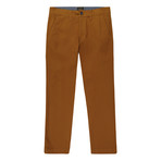 Bowie Straight Fit Stretch Chino Pant // Copper (36WX34L)